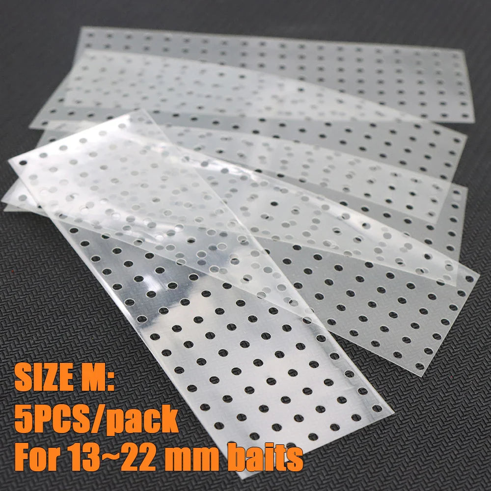 5pcs Carp Fishing Bait Super Wraps Method Feeder Carp Lure Boilie Anti-biting Heat Shrinking Tube For Fish Accessories Tackle