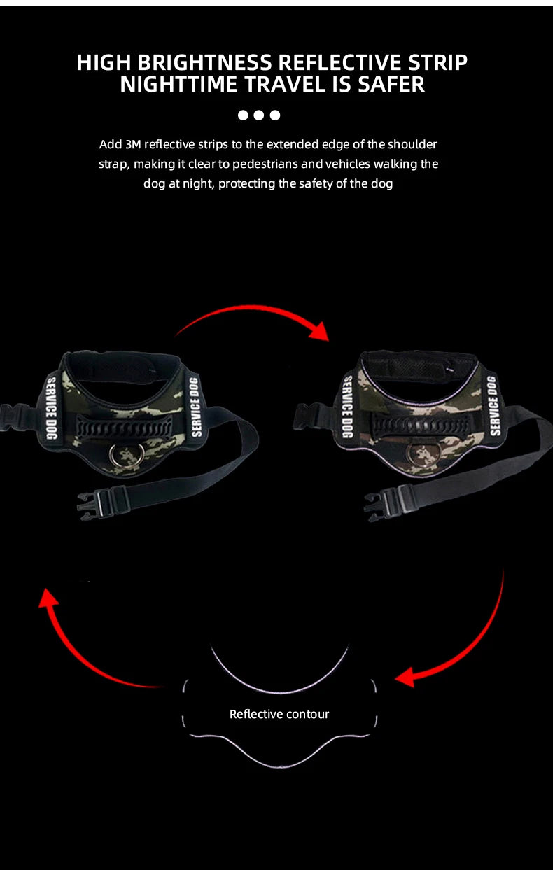 Cute Pet Harness Collar For Puppy And Kitten Small Dog Reflective Vest Harness Outdoor Walking Anti-loss Corgi Labrador Chihuahu