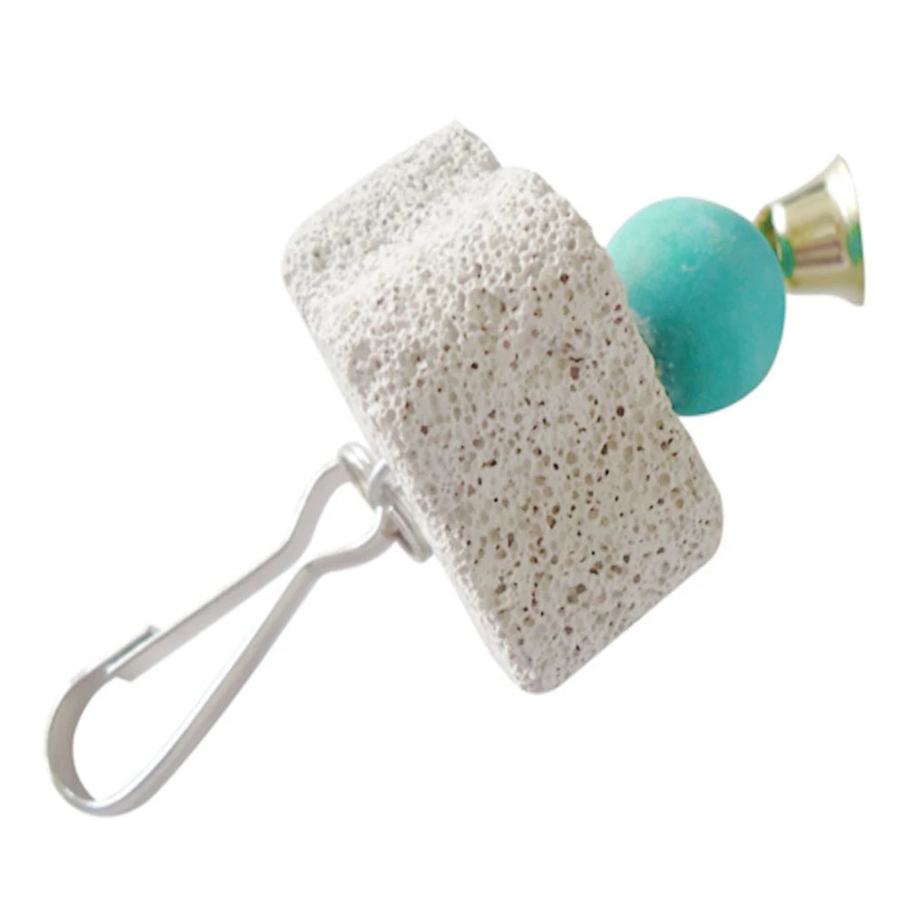 Pet Bird Parrot Hanging Toys Nipple Swing Chain Cage Stand Molar Parakeet Chew Toy Decoration Pendant Ornament Bird Accessories