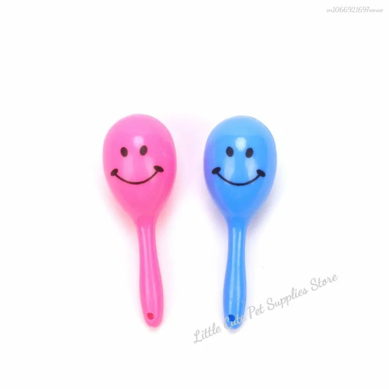 3/5/10pcs Parrot Rattle Sand Hammer Sand Ball Bird Bites Wisdom Interactive Training Toy Pet Accessories Bird Toys Parrot Rattle