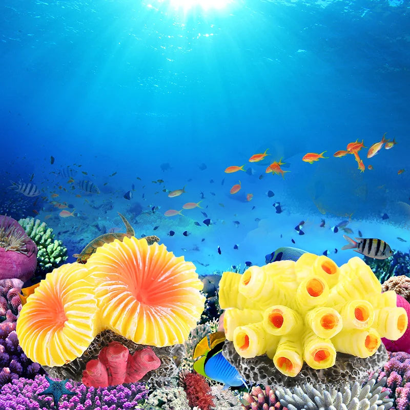 Aquarium Fish Tank Landscaping Decoration Resin Simulation Starfish Micro Landscape Small Ornaments Aquarium FishTank Decoration