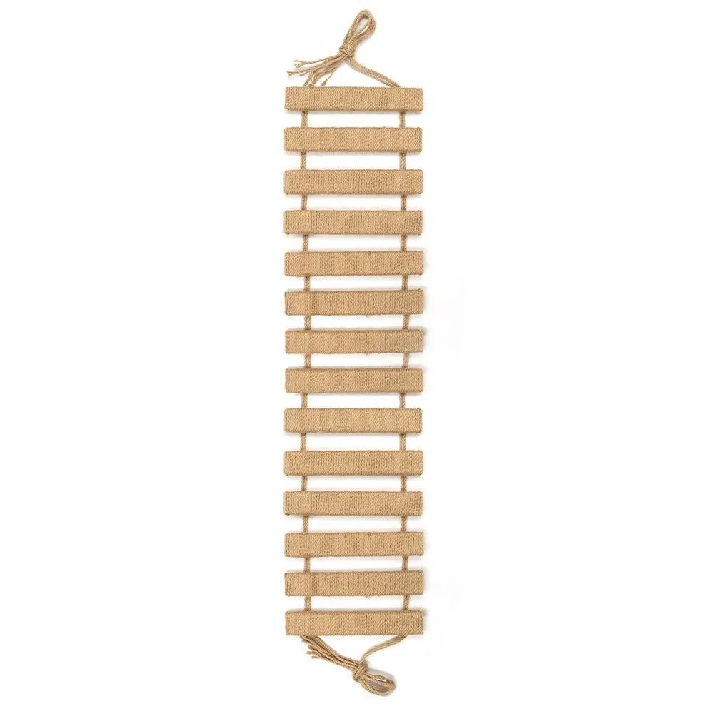 Cat Climbing Ladder Bridge for Cats Cage Sisal Wooden Rope Ladder Pet Furniture Kitten Climber Scratching Post Kitten Toys Tree