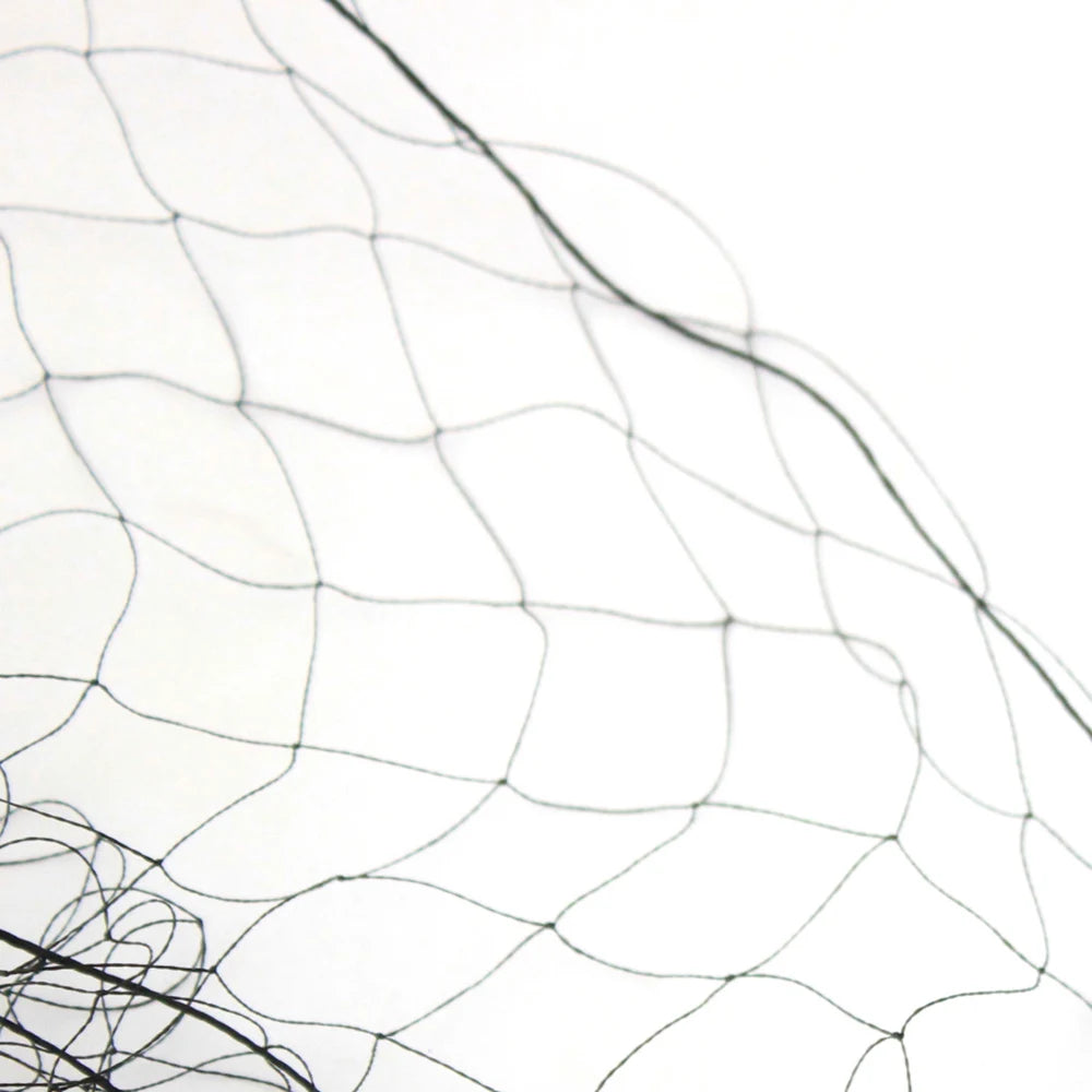 PP 210D/3 6/9/12/15M x 3M 60mm 4 Pockets Hole Orchard Garden Anti Bird Net Owl Net Knotted Mist Net