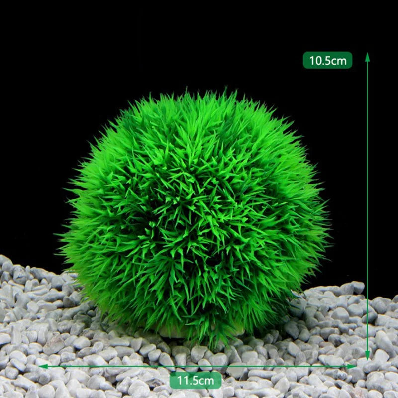 Marimo Moss Balls Live Aquarium Plant Algae Fish Shrimp Tank Ornament Simulation Green Algae Balls Artificial Plant