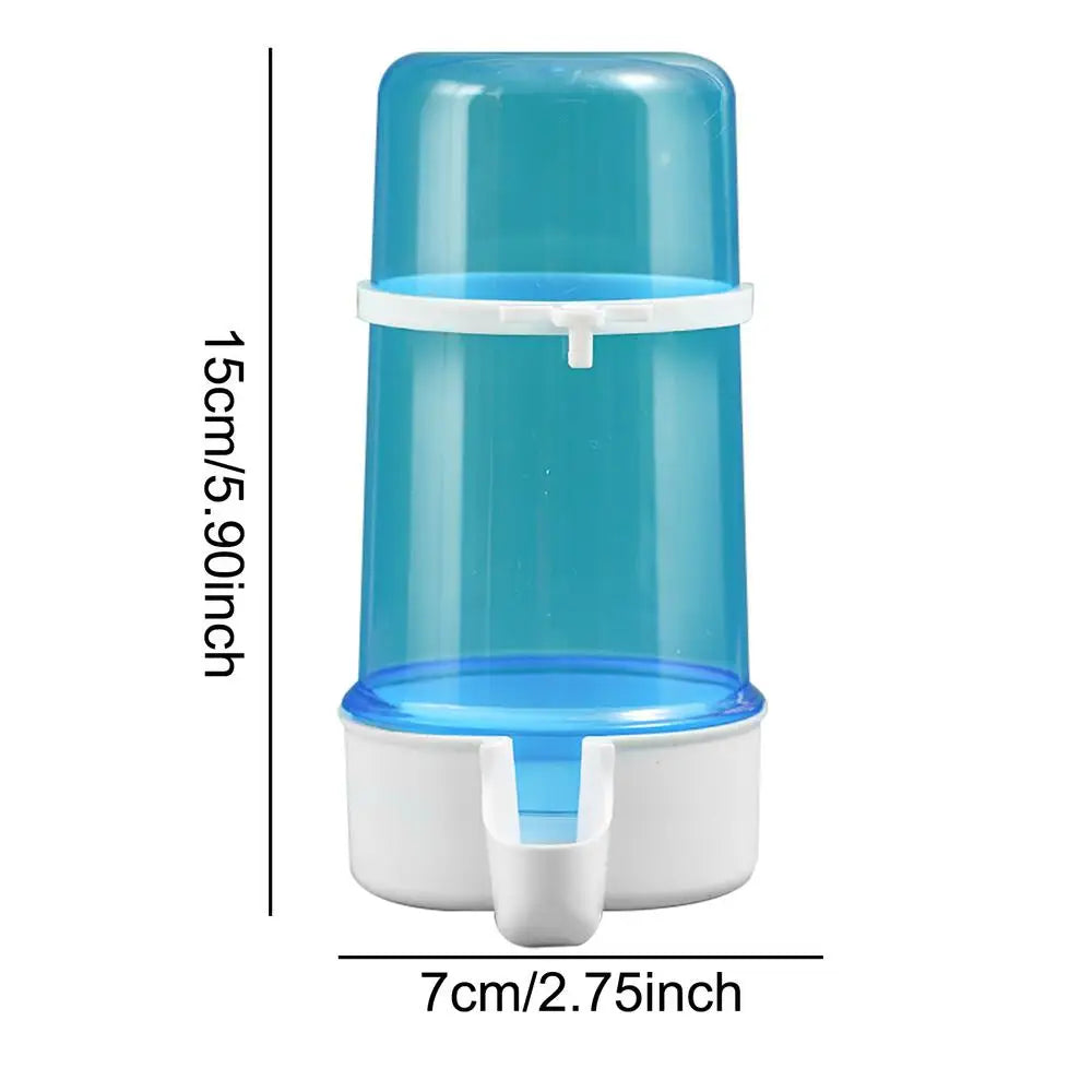 415ml Parakeet Water Dispenser Automatic Bird Feeder Large Capacity Pets Feeding Supplies For Lovebirds Budgie Parrots Bird