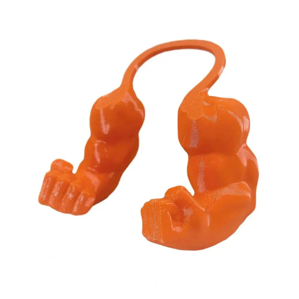 Funny Cat Neck Hanging Decor Muscle Arm Costume 3D Printed Cat Arm Prop Halloween Party Accessory for Cat Lover Gifts