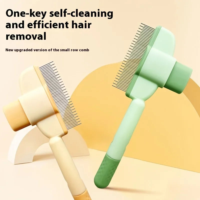 Dogs & Cats Hair Knot Comb To Remove Floating Hair Brush Cat Grooming Pet Self-cleaning Comb, Dog Grooming Comb