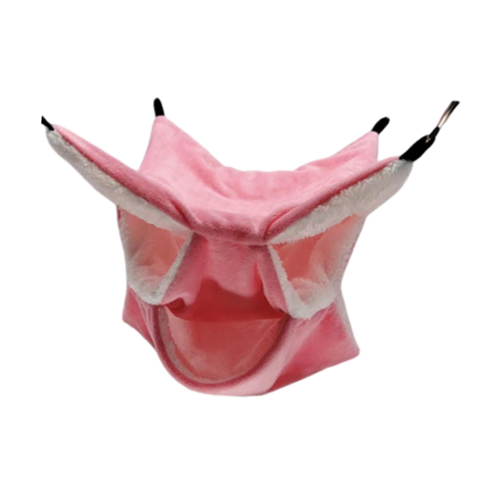 Small Pet Cage Hammock Hideout Cage Accessories Three Layer Hammock Bed Warm for Hamster Parrot Ferret Sugar Glider Squirrel