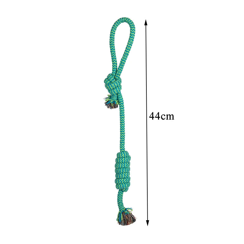 Rope Ball for Large and Small Dogs, Resistant Soft Cotton, Toothbrush, Bite Resistant, Chew, Interactive Dog Toys, Dog Accessori