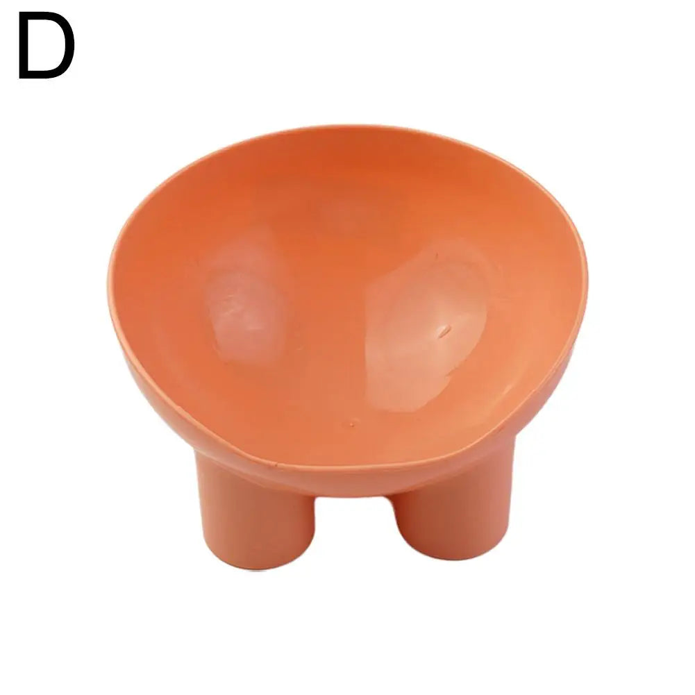High Foot Dog Bowl Non-Slip Cat Dog Bowl Neck Protector Pet Food Water Bowl Anti-tip Pet Feeder Feeding Bowl Double Cat Bowl