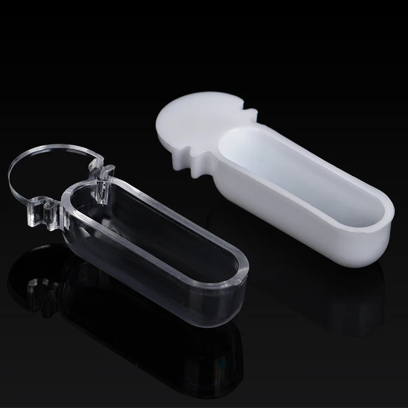 New Small Size Bird Slot Feeder Cage Hanging Feeder Cup, Canary Finch Plastic Hanging Food Bowl Cups 5/10Pcs