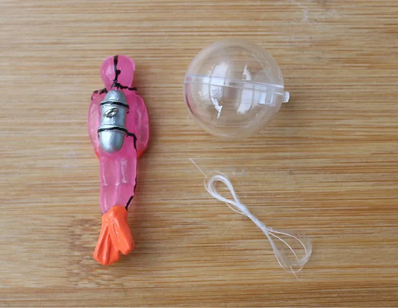 Fish Tank Diver Ornaments Landscape Decoration Aquarium Gifts Fish Tank Popular Floating Accessory with Ball and Line