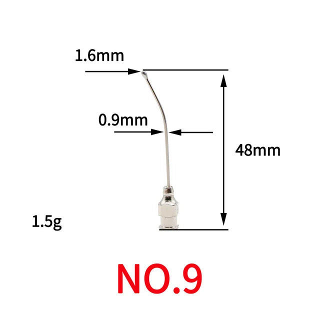 1Pc Stainless Steel feeding Tube Medicine Feeder Elbow Quail Parrot Bird Feeding Tube Small Animal Pet Feeding Tools