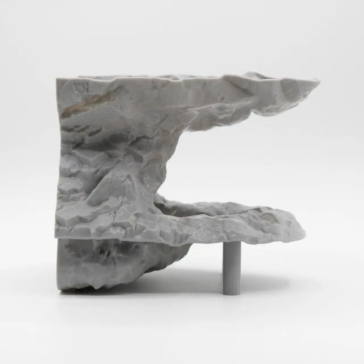 Fish Tank Cliff  & Underground Cave Shelter for Fish Shrimp Reptile Hiding, Landscaping Ornament 3D Printed Aqaurium Decoration