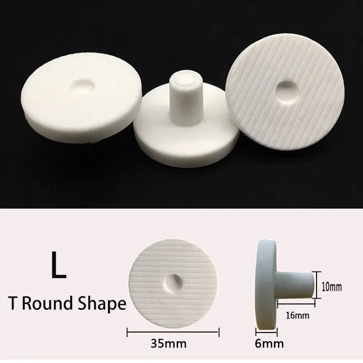 SPS Coral Frag Plug Tray Seawate Planting Base Ceramic Fish Tank Marine Reef Aquarium Spare Parts Plug Plate