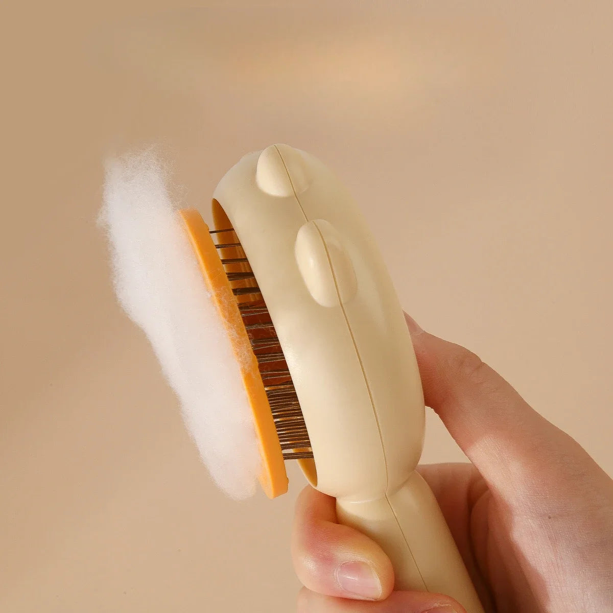 Pet Comb Cat Comb Pet Brush One-button Hair Remover Pet Self-Cleaning Needle Comb Puppy Kitten Grooming Products Supplies