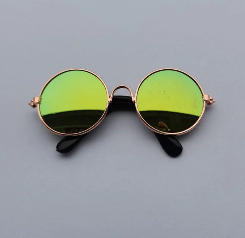 Glasses For a Cat Pet Products Goods For Animals Dog Accessories Cool Funny The Kitten Lenses Sun Photo Props Colored Sunglasses
