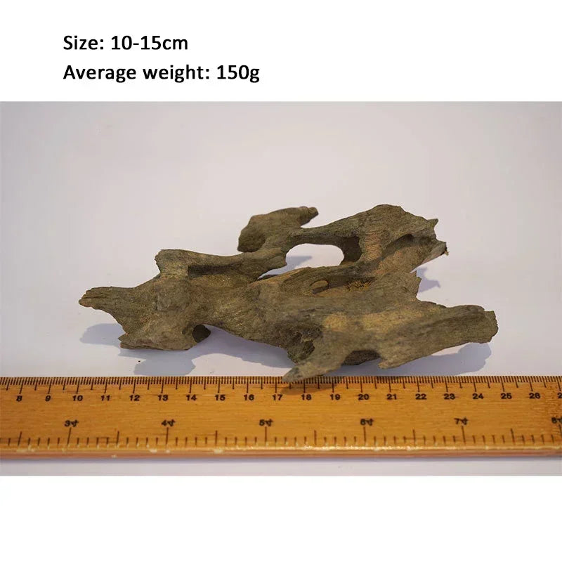 10-40cm Natural Wood Fish Tank Landscaping Decoration Aquarium Accessories Driftwood Ornament Fish Shrimp Reptile Habitats