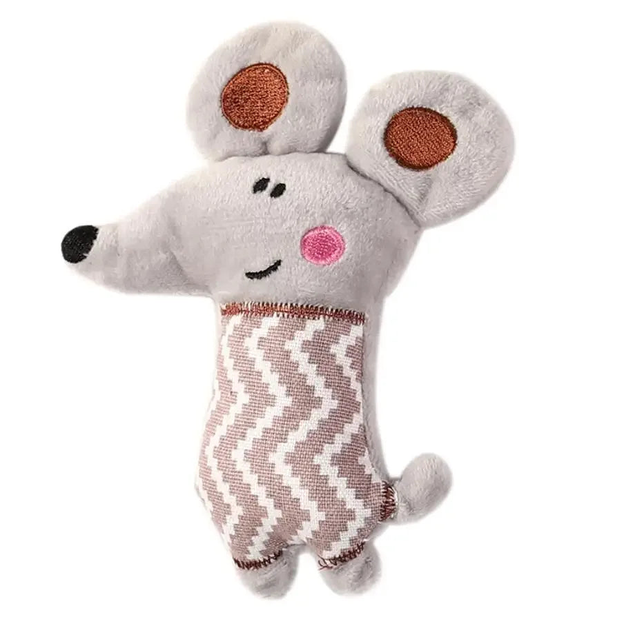 Cartoon Avocado Watermelon Shaped Cute Anti Bite Plush Toy Pet Chewy Cat and Dog Pet Toy Interactive Puppy Accessories