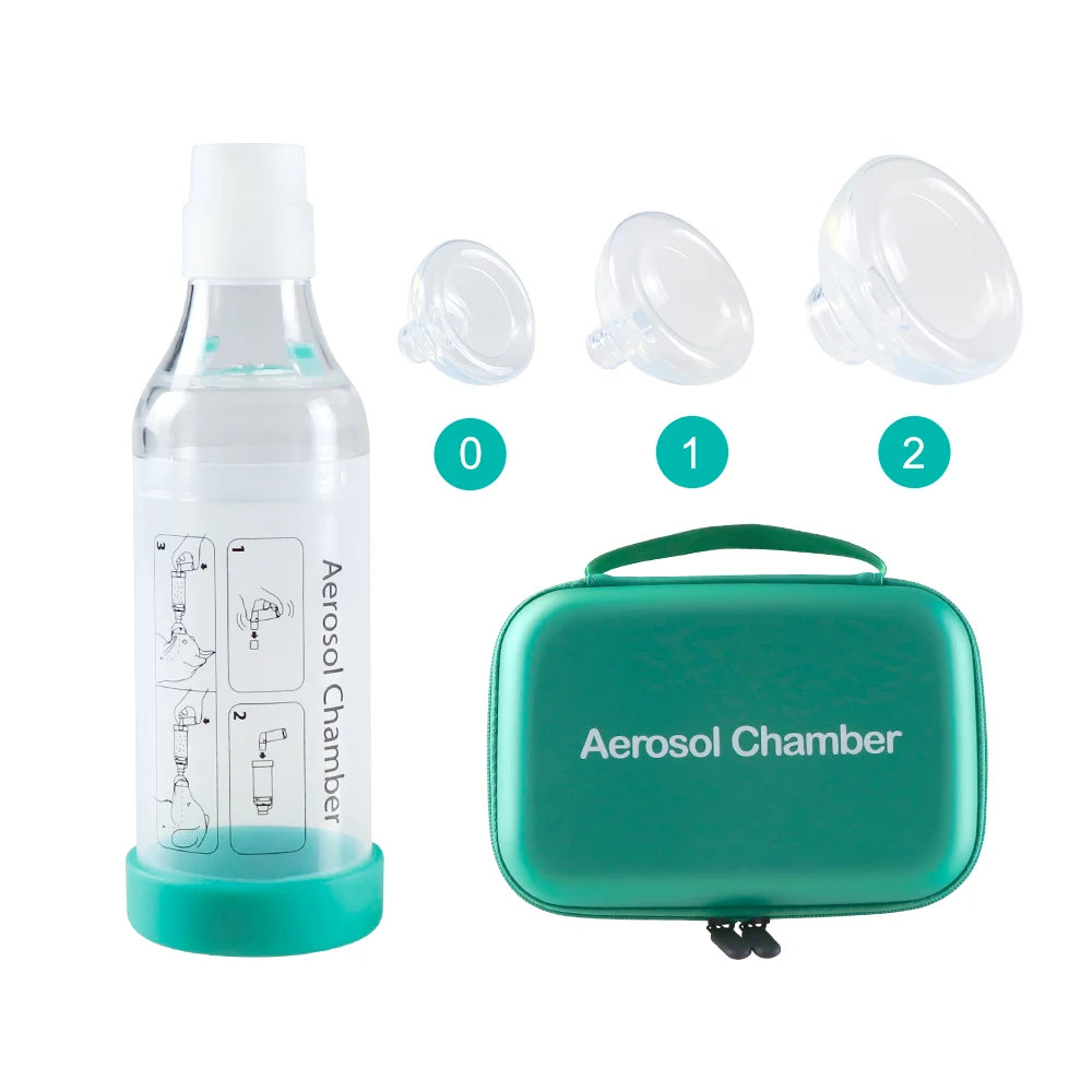 Cat Aerosol Chamber Pet Dog Portable Inhaler Spacer With Breathing Indicator Silicone Mask For Veterinary Equipment Vet Clinic