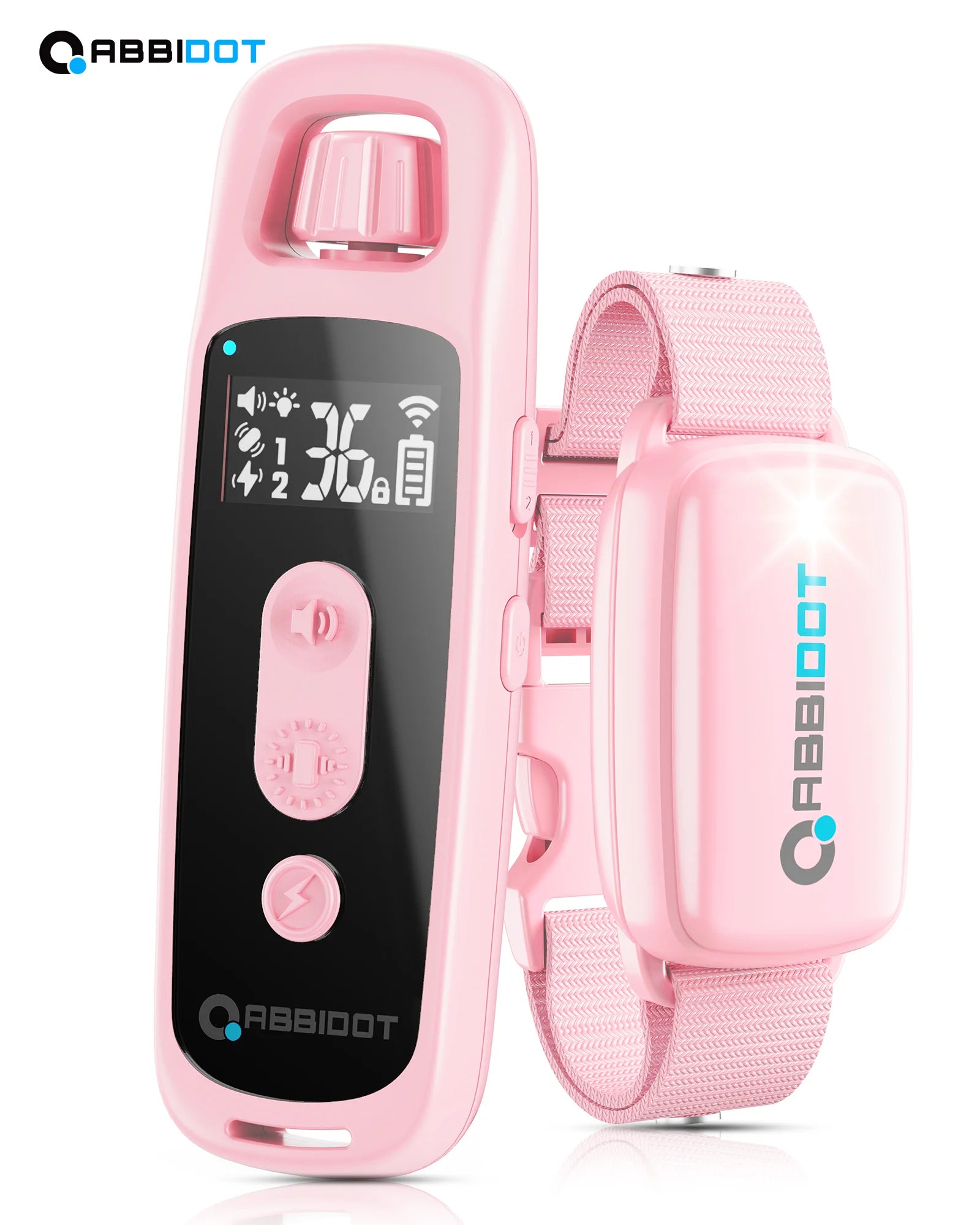 ABBIDOT T30 Dog Training Collar Electric Shock Strap for Large Dogs 3300ft 950m Canine Equipment Supplies No Bark Accessories