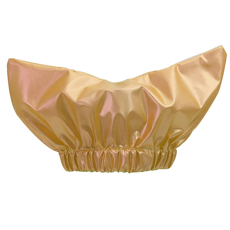 Bath shower cap Double-layer waterproof and anti-bubble cap for cats and dogs Fashionable and elegant pet items pet Clean tools