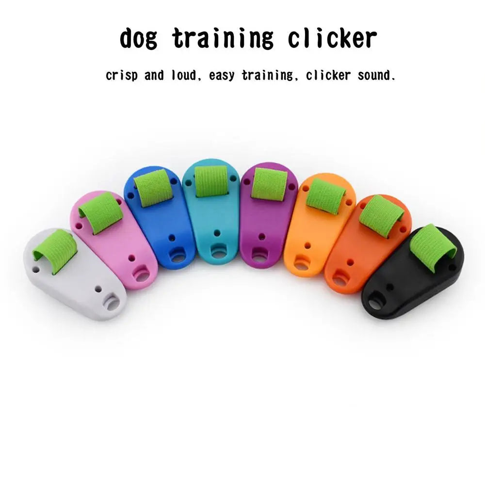 Dog Training Clicker Pet Cat Plastic Sound Clicker New Dogs Click Trainer Aid Tools Portable Sound Guide Dog Training Supplies