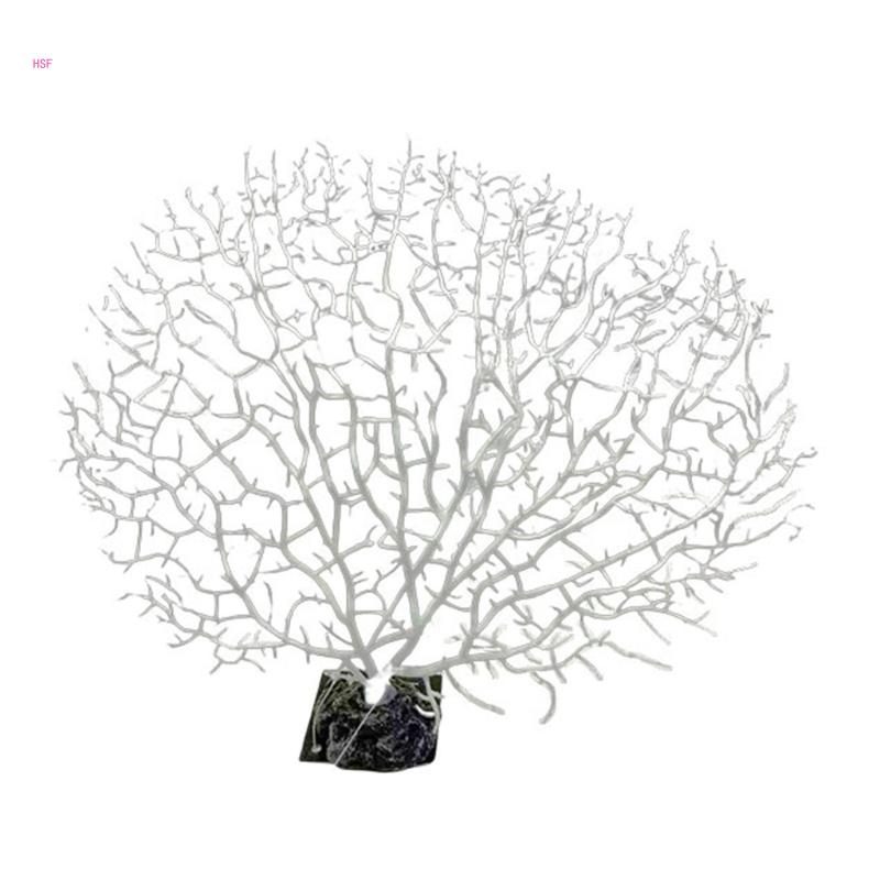 Artificial Coral Branch Décor Faux Coral Décor Sea Fan Coral Decorations