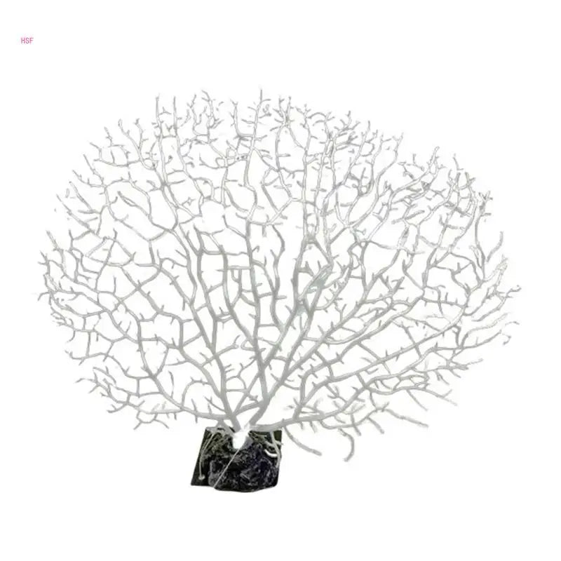 Artificial Coral Branch Décor Faux Coral Décor Sea Fan Coral Decorations