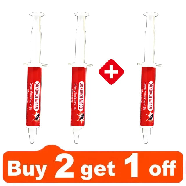 Cockroach Gel Bait Natural Cockroach Control Killer Indoor Infestation Versatile Long-lasting Roach Gel for Home