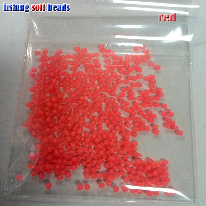 luminous small beads golw in the dark fishing beads quality  500pcs/lot