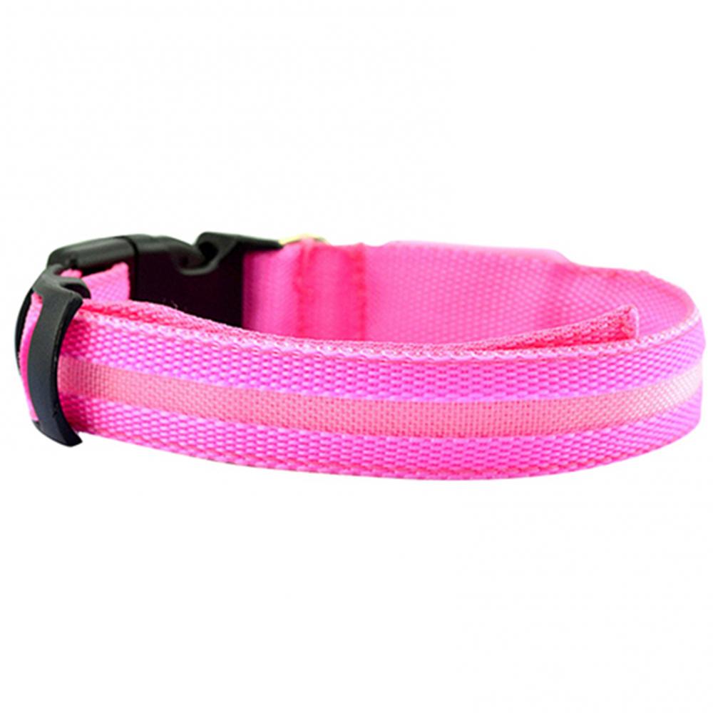 Puppy Collar Dog Cat Night Safety Flashing Luminous LED Light Adjustable Pet Collar Dog Supplies