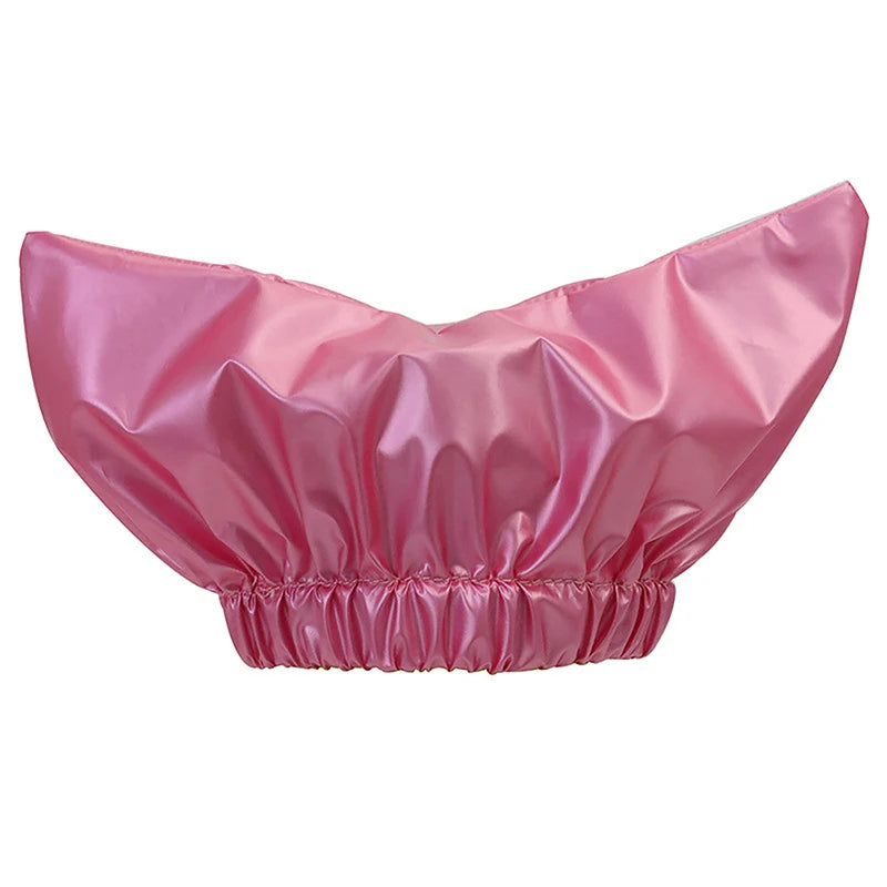 Bath shower cap Double-layer waterproof and anti-bubble cap for cats and dogs Fashionable and elegant pet items pet Clean tools