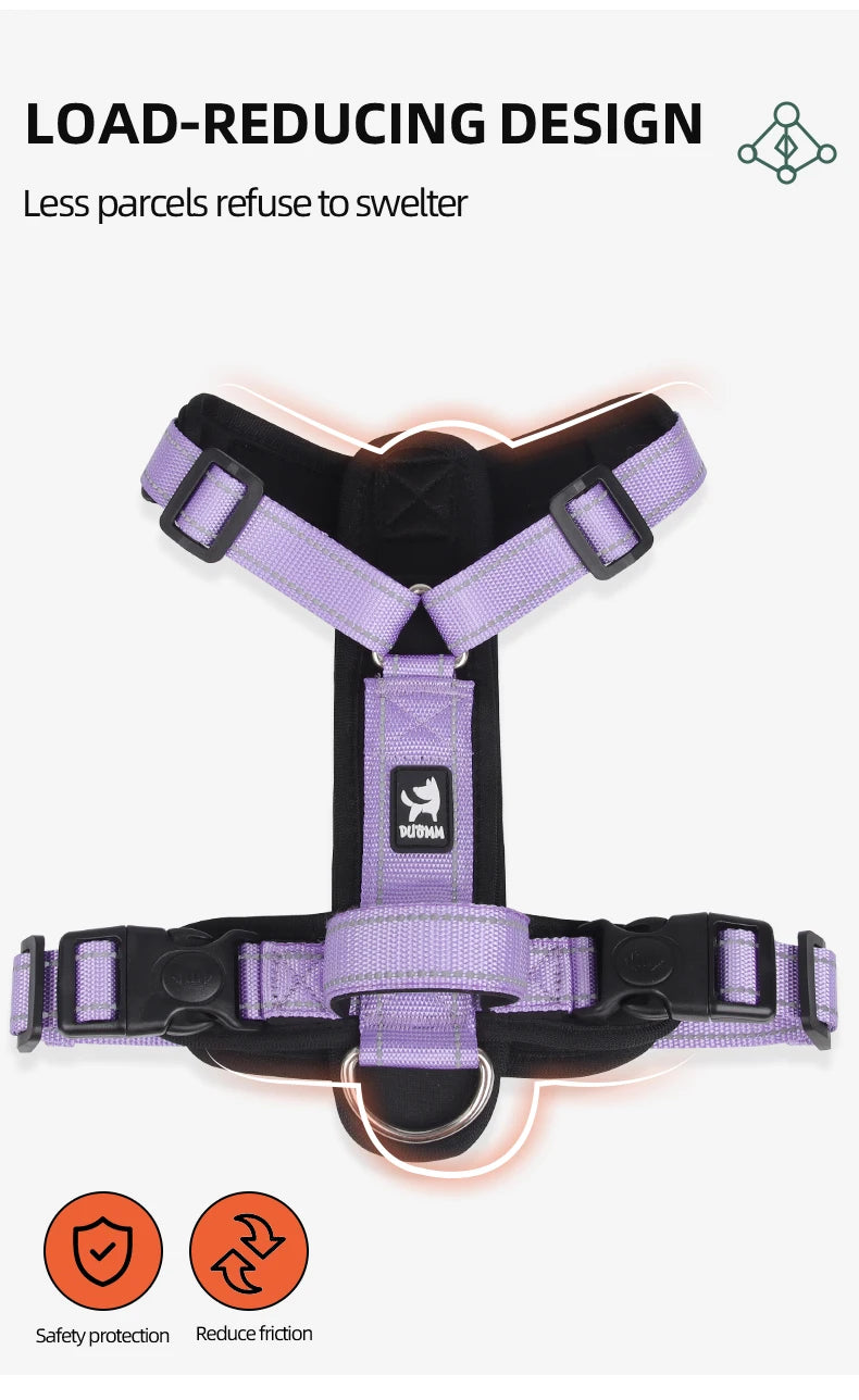 Pet Dog Harness With Handle for Medium Large Dogs French Bulldog Vest Harness Adjustable Puppy Chest Straps Labrador Dogs Collar