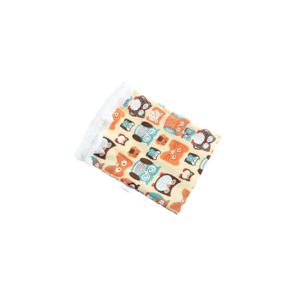 Cute Pocket Hamster Cotton Nest Pocket Shape Warm Pocket Pet Carriers Bag Chicken/Owl Soft Warm Hamster Bed