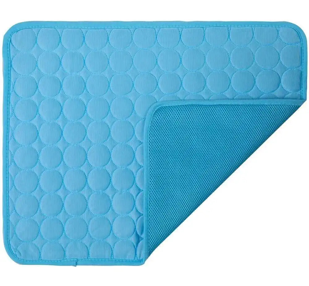 Cooling Dog Mat Summer Pad Mat For Dogs Cat Ice Silk Blanket Sofa Breathable Pet Dog Bed Summer Washable For Small Large Dog Cat