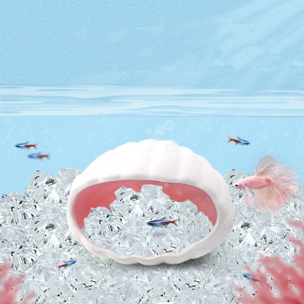 Pet Supplies Ceramic Hamster Nest Cute Cooling Pet Shelter Creative Cartoon Pet Hiding House for Hedgehogs Golden Bear