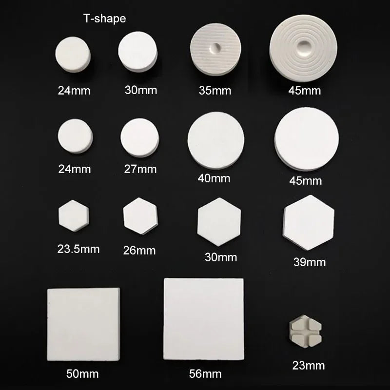 SPS Coral Frag Plug Tray Seawate Planting Base Ceramic Fish Tank Marine Reef Aquarium Spare Parts Plug Plate
