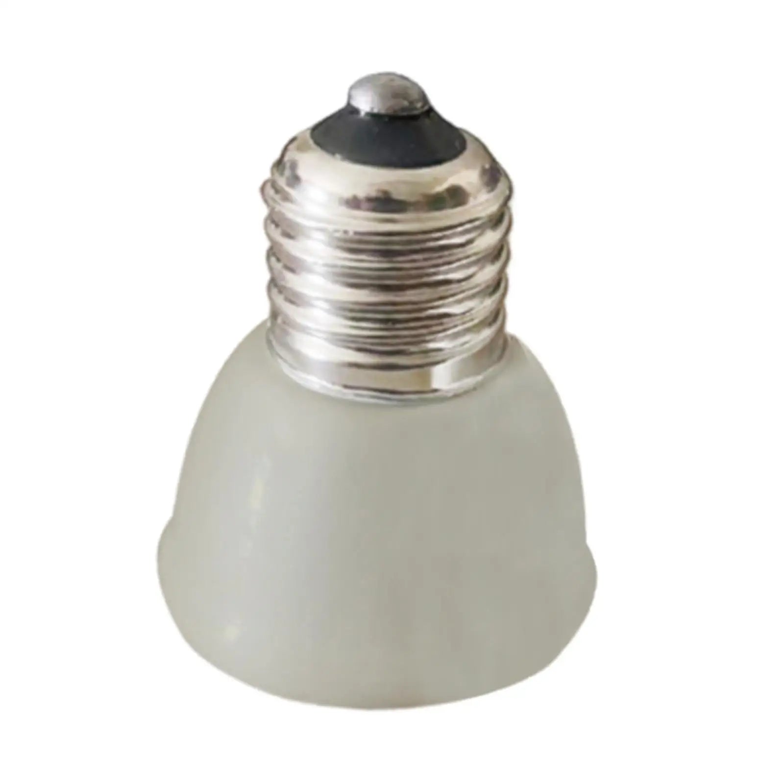 Ceramic Heat Lamp Reptiles Tank Accessory No Light Emitting Mini Reptile Heat Lamp for Tortoise Turtle Reptiles Lizards Chicken
