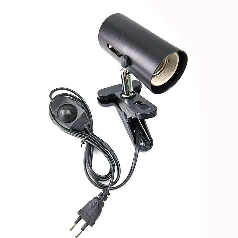 UVA UVB Reptile light lamp bulb Thermometer kit Turtle animal Heating heater Set Clip Bulb Lamp Holder Hygrometer Tortoises B3