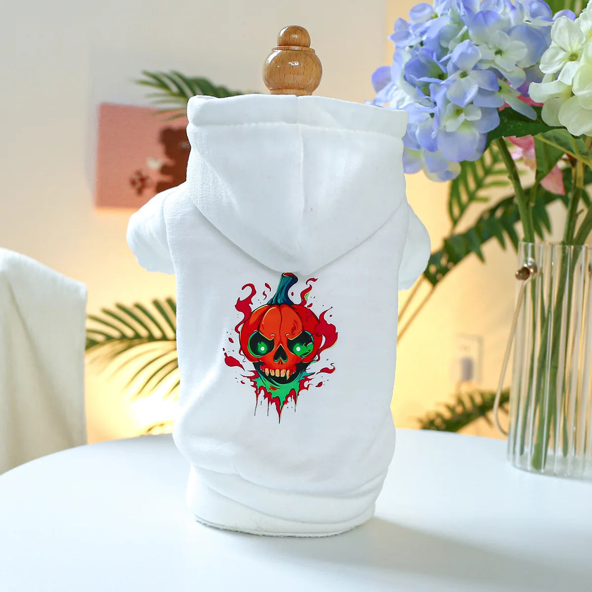 Halloween Cat Puppy Hoodies Autumn Winter Pet Pullovers for Small Dogs Cats Sphynx Clothing Kitten Costume ropa para gatos