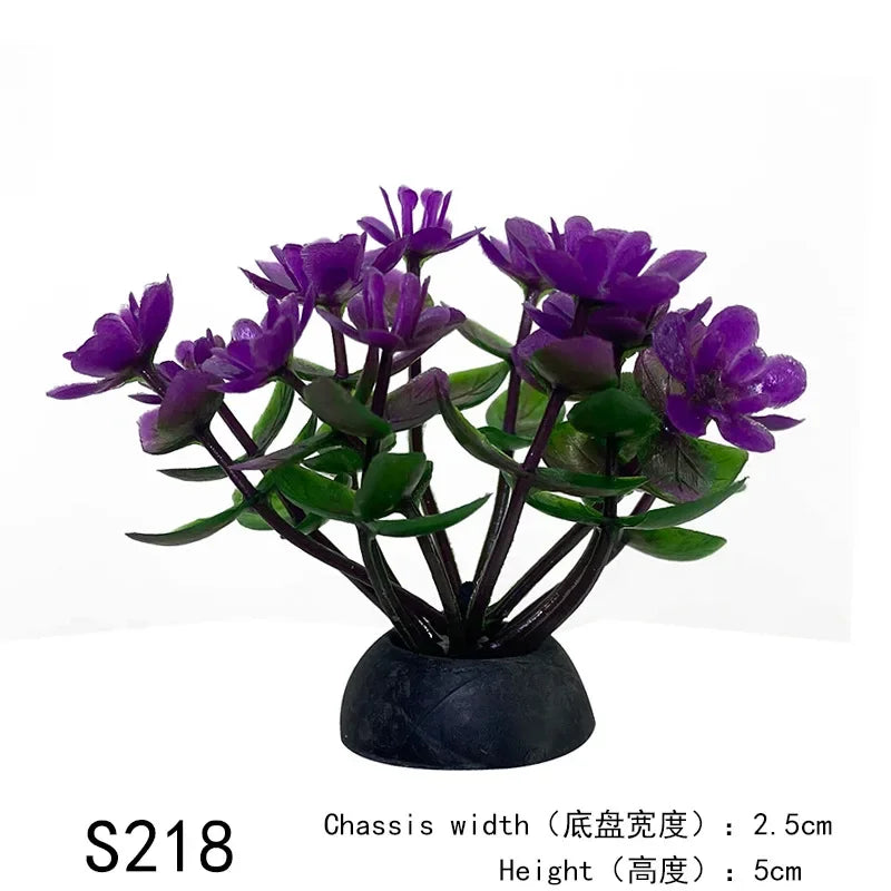 Artificial Plants Aquarium Decor Simulation Water Weeds Ornament Plant Fish Tank Landscaping Aquarium Grass Fish Tank Decoration