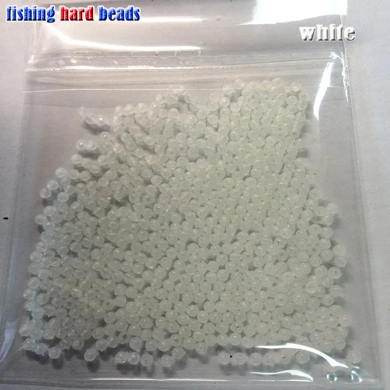luminous small beads golw in the dark fishing beads quality  500pcs/lot