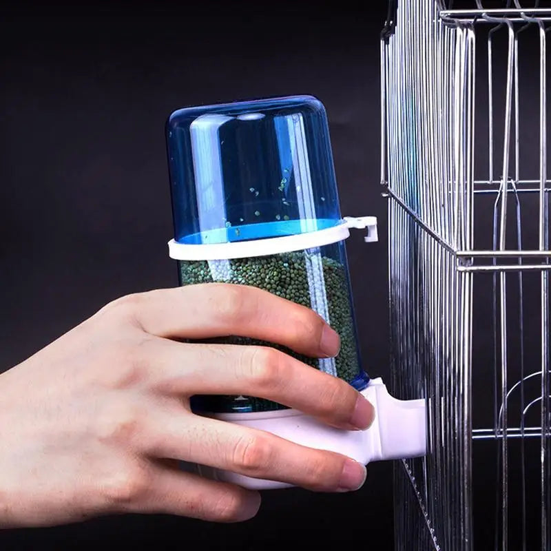 415ml Parakeet Water Dispenser Automatic Bird Feeder Large Capacity Pets Feeding Supplies For Lovebirds Budgie Parrots Bird