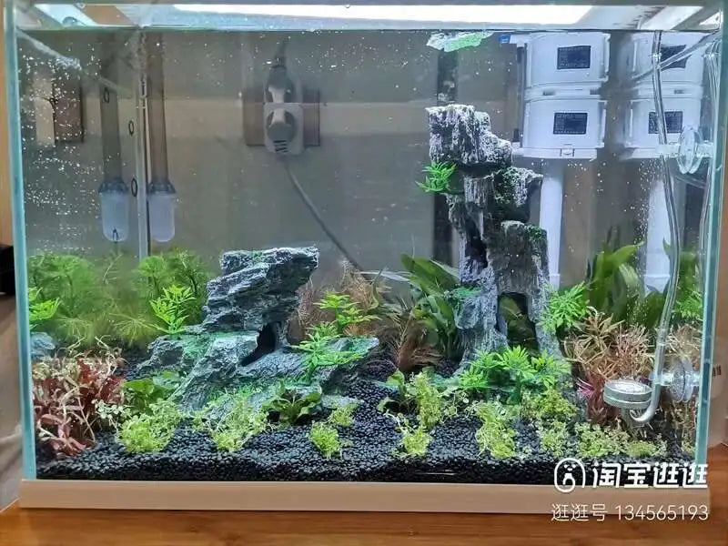 Large fish tank decoration resin aquarium decoration rockery landscape accessories fish tank aquarium decoration background