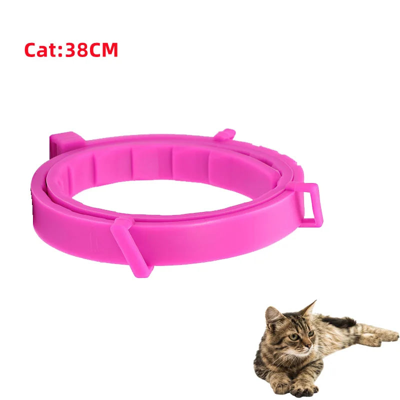Dog Anti Flea And Ticks Cats Collar Pet 8Month Protection Retractable Pet Collars For Puppy Cat Large Dogs Accessories