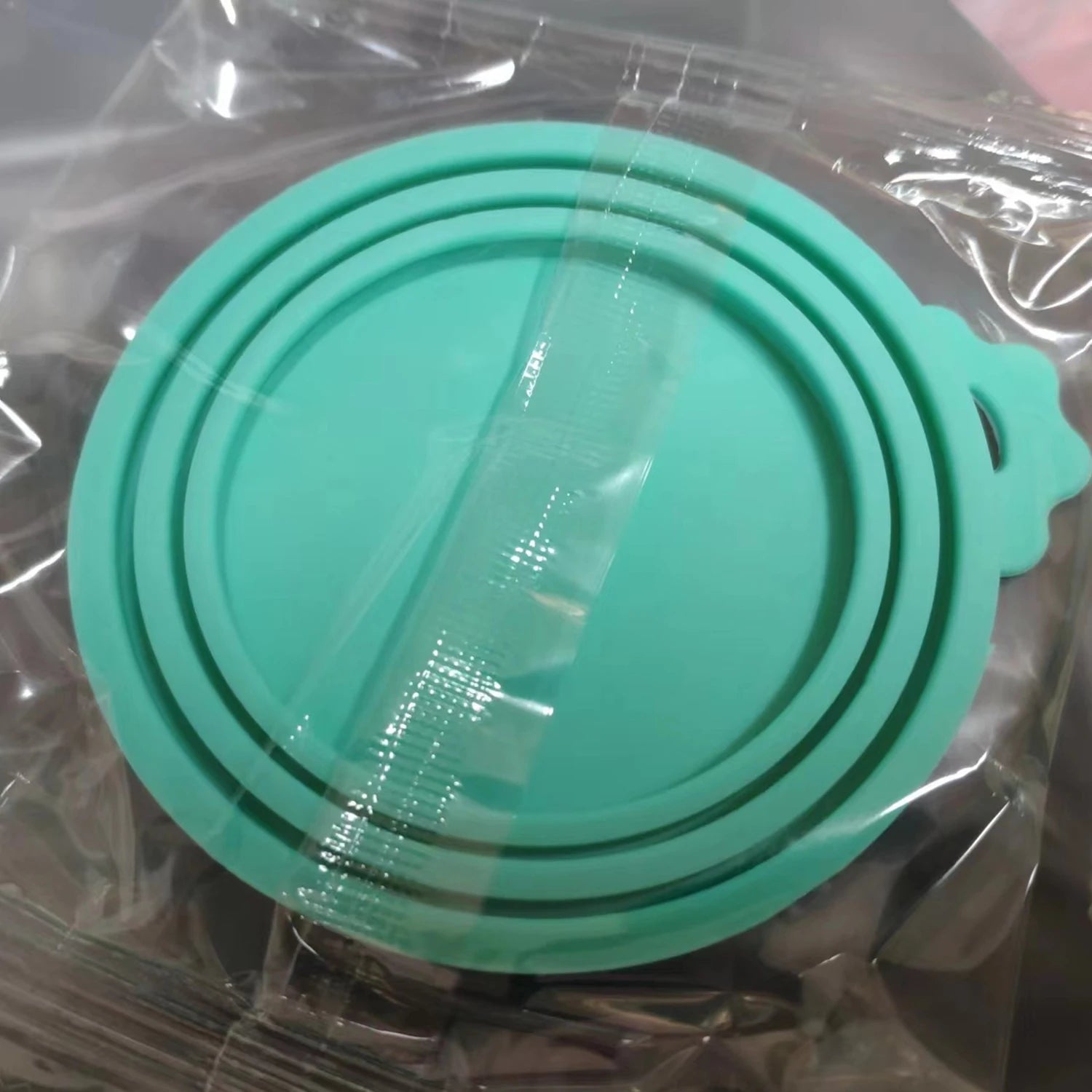 3 Pcs Pet Food Storage And Preservation Lid 3-in-1 Silicone Jar Lid Safe And Non-toxic Suitable For Cat And Dog Food Can Sealing