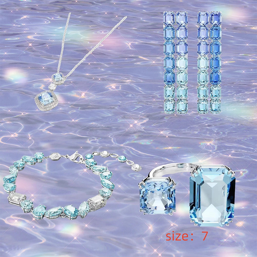 2025 Summer Pure Silver S925 Jewelry Set, Cat Accessories, Carefully Designed for Women To Wear and Give Gifts