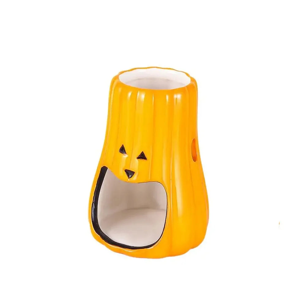 Pet Supplies Ceramic Hamster Food Bowl Cooling Cute Pumpkin Bathtub Cartoon Creative Hamster Nest Pet Small House