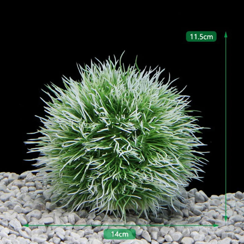 Marimo Moss Balls Live Aquarium Plant Algae Fish Shrimp Tank Ornament Simulation Green Algae Balls Artificial Plant